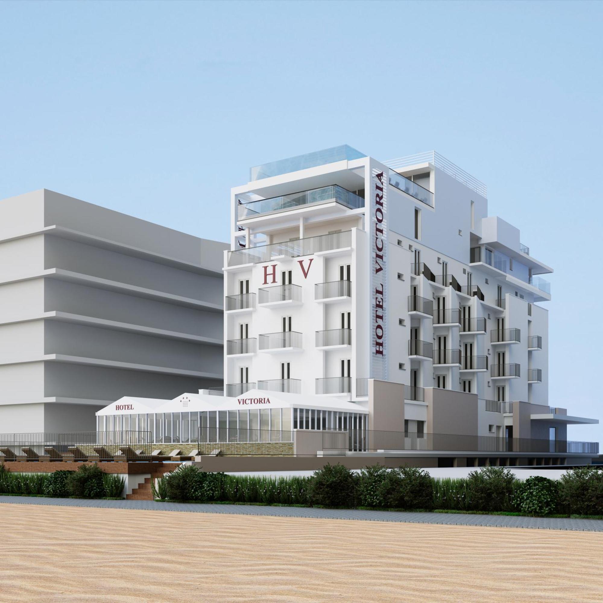 Victoria Frontemare Beach & Spa Hotel Jesolo Exterior foto