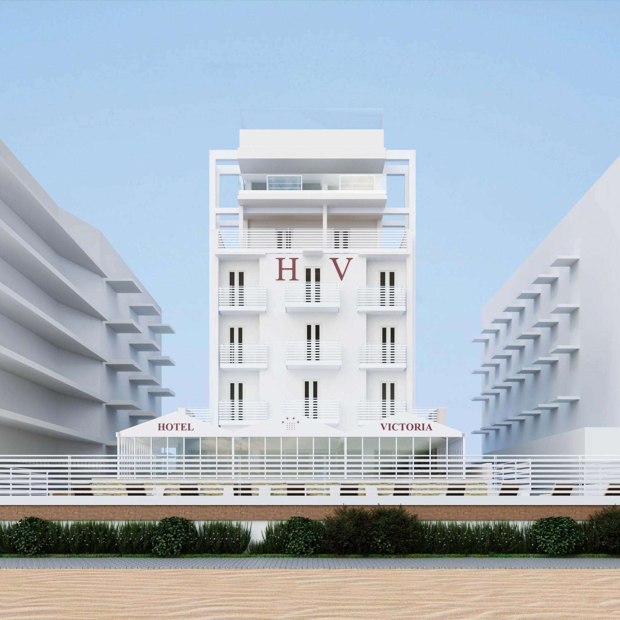Victoria Frontemare Beach & Spa Hotel Jesolo Exterior foto