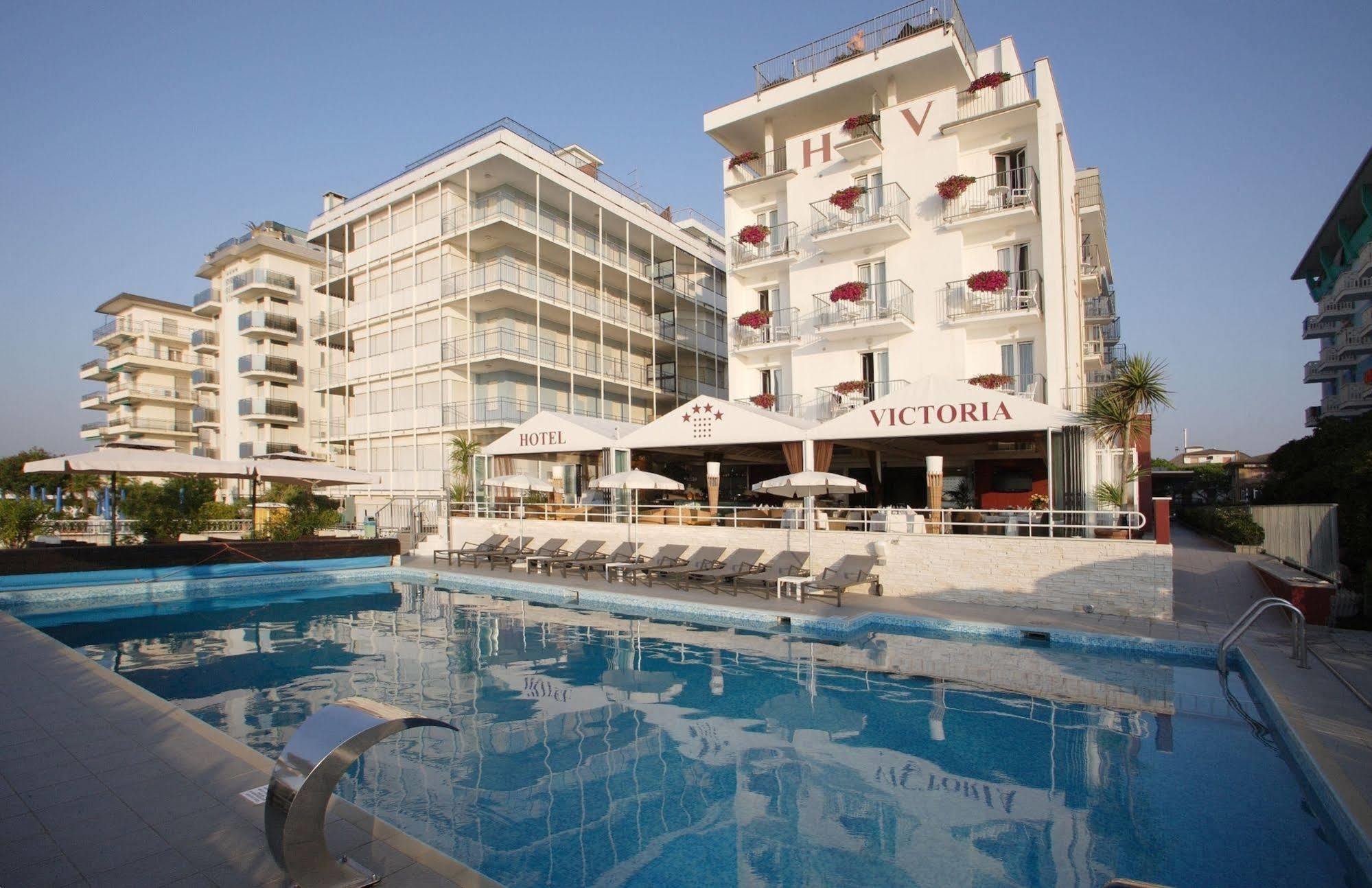 Victoria Frontemare Beach & Spa Hotel Jesolo Exterior foto